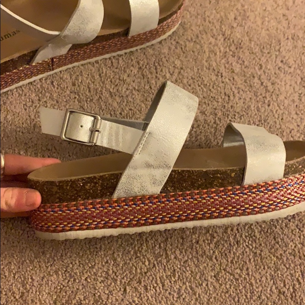 Pierra dumas platform sandals